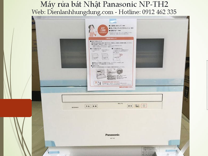 Máy rửa bát nội địa Nhật Panasonic NP-TH2