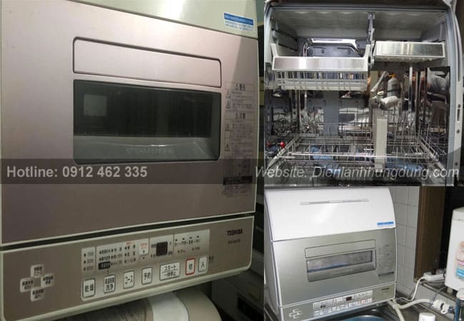 Máy rửa bát nội địa nhật Toshiba DWS-600D đẹp