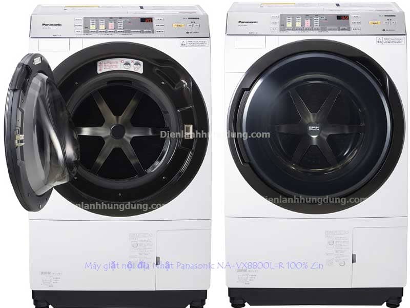 Máy giặt nội địa Nhật Panasonic NA-VX8800L-R 100% Zin