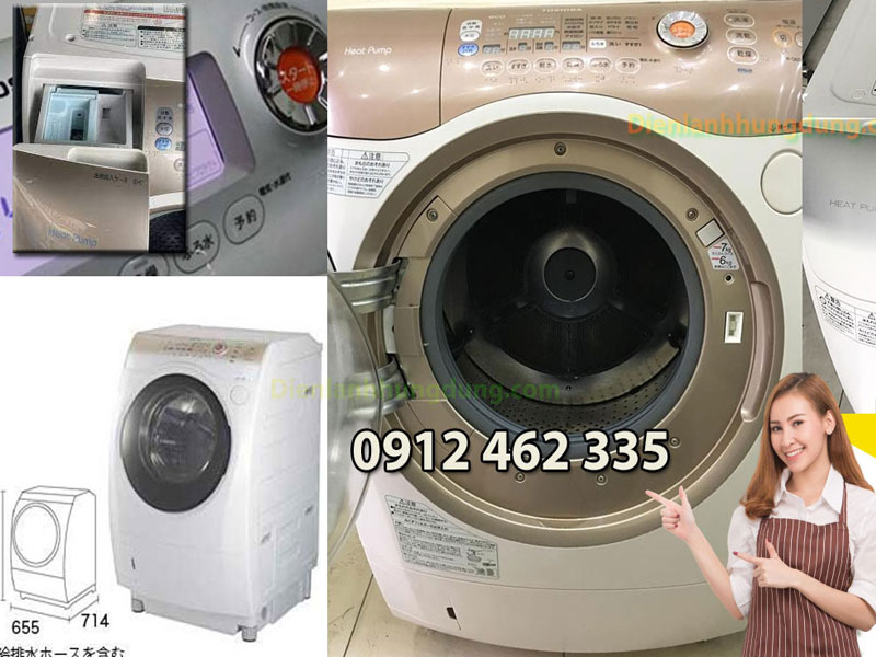 Máy giặt Nội địa Nhật Toshiba TW-Q820L đời mới Giá Tốt