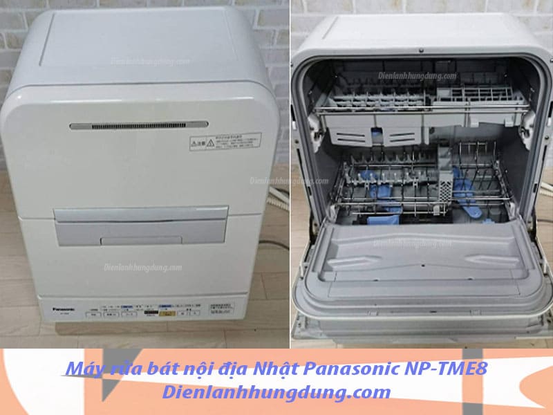 Máy rửa bát nội địa Nhật Panasonic NP-TME8
